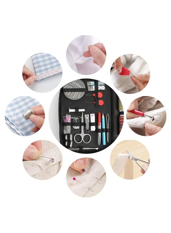 Mini Sewing Kit 98 Pieces Sewing Tools for Beginners, Plus Emergency Sewing Needs - Image 4
