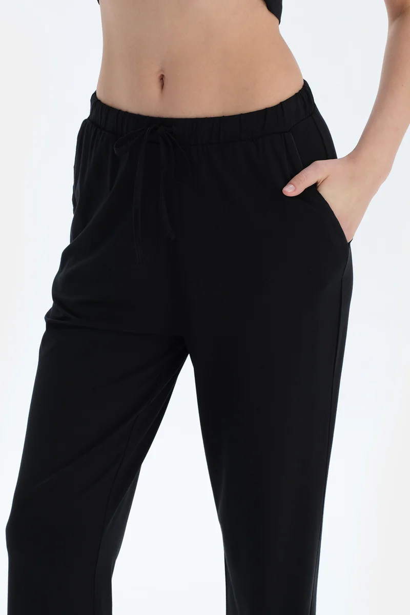 dagi Shirt & Trousers Pajama Set Spread Collar Viscose Mid Rise Regular/Classic Fit Sleepwear
