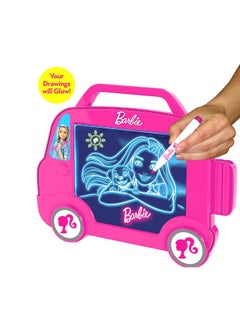 Barbie Light Up Drawing Board Camper Glow Pad  - Image 1