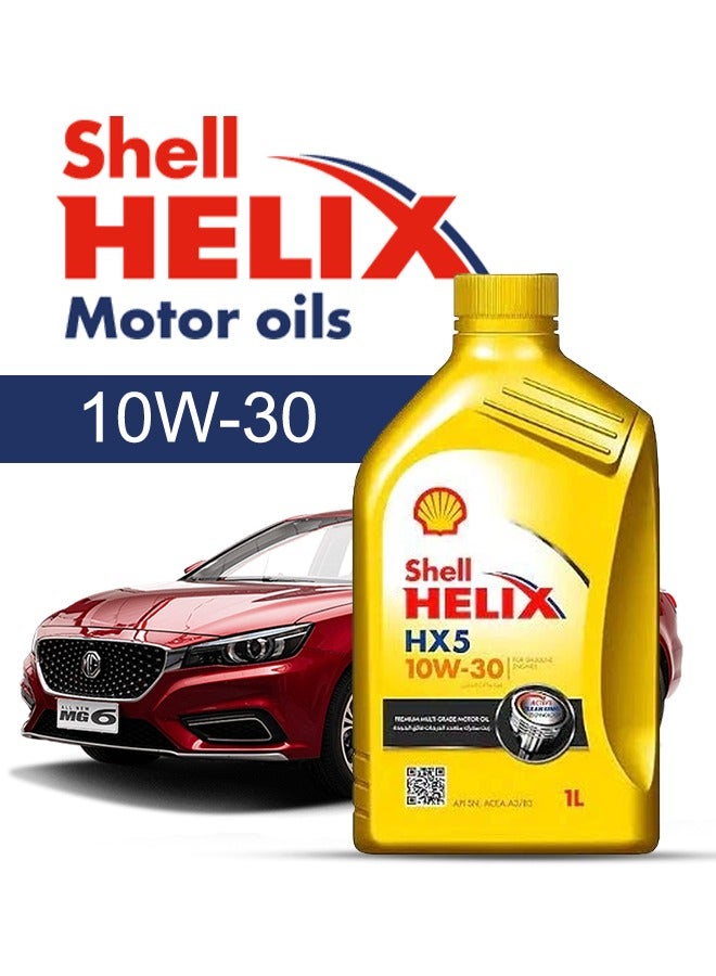 Engine Oil – For MG MG Turbo 2.0 2025 - 2020, 4 Liter, 10w30 Shell - With Engine Oil Filter, Mobile Car Oil Change Service