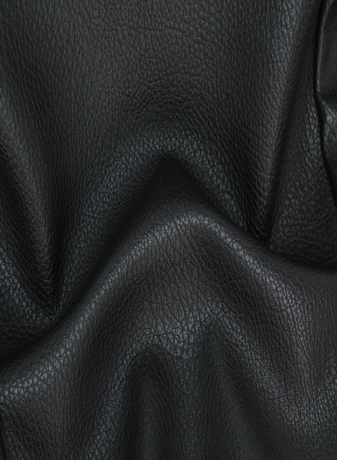 Dreubea Large Leather Tote Bag for Women - Big Work Bag, Spacious Minimalist Handbag, Tote Handbag for Office, Black, Tote Bag - Image 5