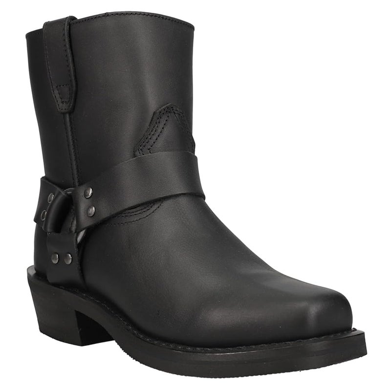 Dingo Boots Mens Rev Up Harness Motorcycle Boots Ankle - Black - Size 13 2E - Image 3
