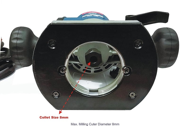 Mass Pro Mass Pro Powerful Wood Working Router Machine 900W23000 RPM Power Rotary Tool 8 mm Rotary Tool  - Image 2