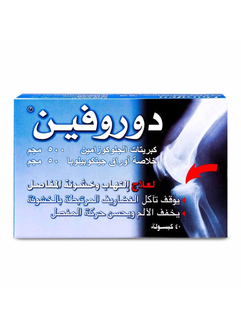 LIPTIS Pharmaceuticals Dorofen- 40 capsules  - Image 1