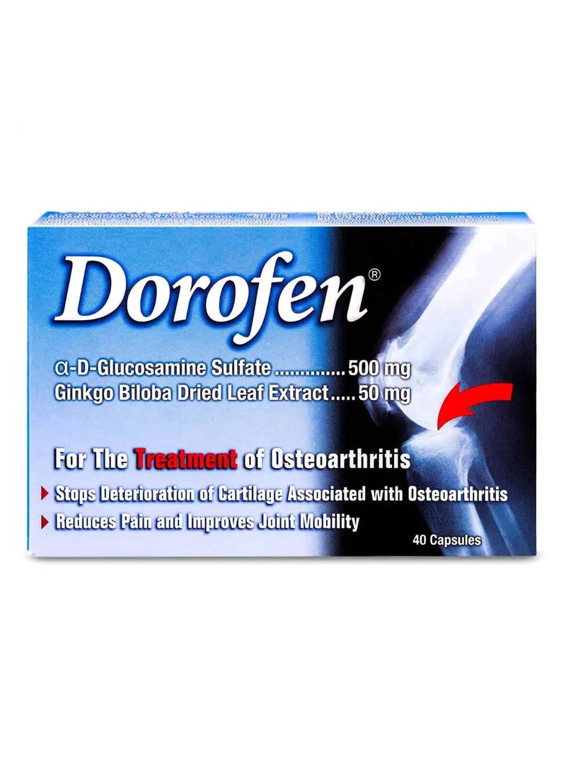 LIPTIS Pharmaceuticals Dorofen- 40 capsules  - Image 2