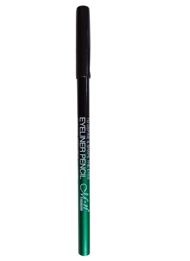 M.N - MMN Eyeliner Pencil for Defining and Shaping Eyes - 1 Piece (Green) - Image 1