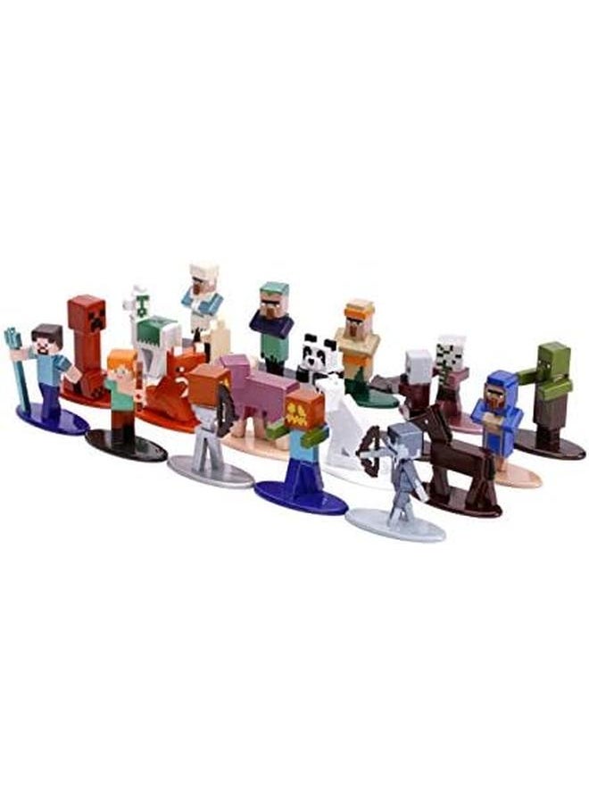 Minecraft Nano Metalfigs 20 Pk W3