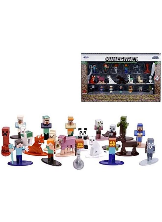 Minecraft Nano Metalfigs 20 Pk W3