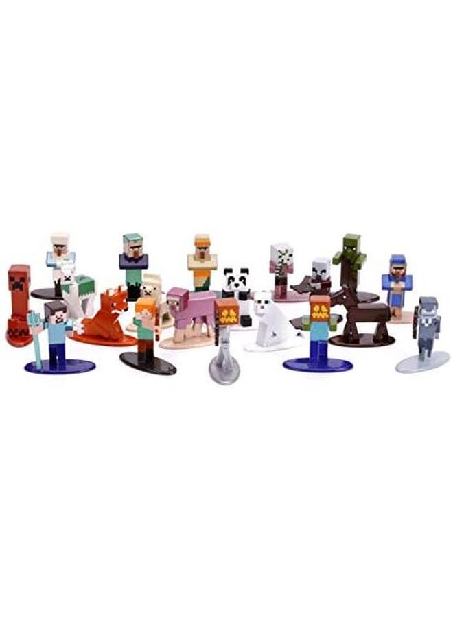 Minecraft Nano Metalfigs 20 Pk W3