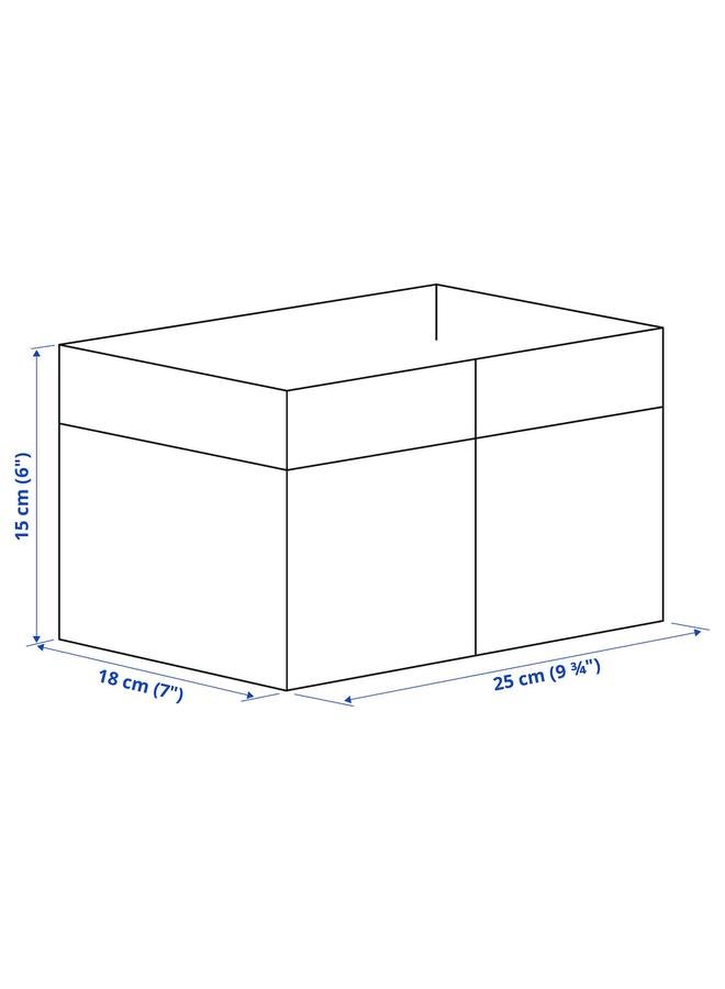 إيروريكس صندوق، مجموعة من 3 قطع، أزرق، 18×25×15 سم - Image 5