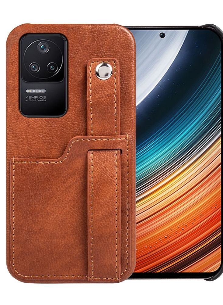 Loquat Suitable For Xiaomi Tie Bracket Wallet Leather Case Protective Sleeve