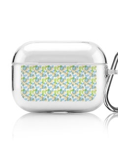 Classic Clear printed Case for Apple AirPods Pro 2nd Generation Thin Transparent Cover [Designed for Apple AirPods Pro 2nd Generation] - Floating Ameoba