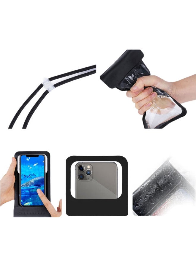 NOLANSEND Waterproof Phone Case, Touchscreen Compatible, Diving Pouch With Lanyard, Adjustable Neck Strap, For Underwater Photography, Swimming, And Cycling - Image 1
