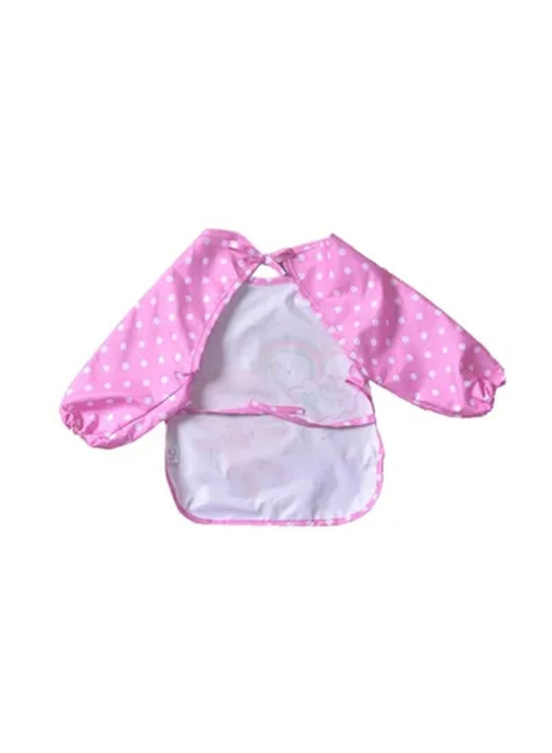 2-Piece Waterproof Phthalates Free PEVA Sleeved Bibs With high-quality material - Image 3