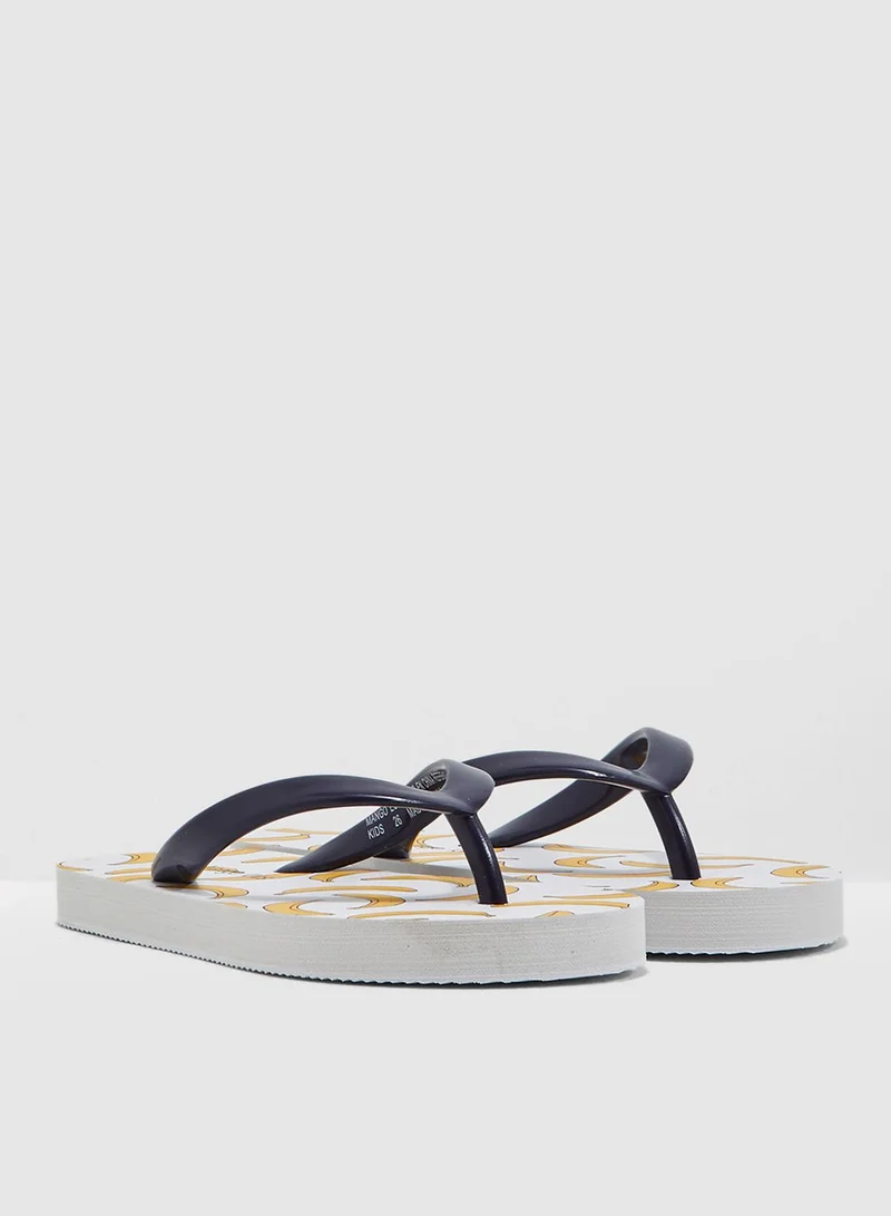 MANGO Youth Banana Print Slyde