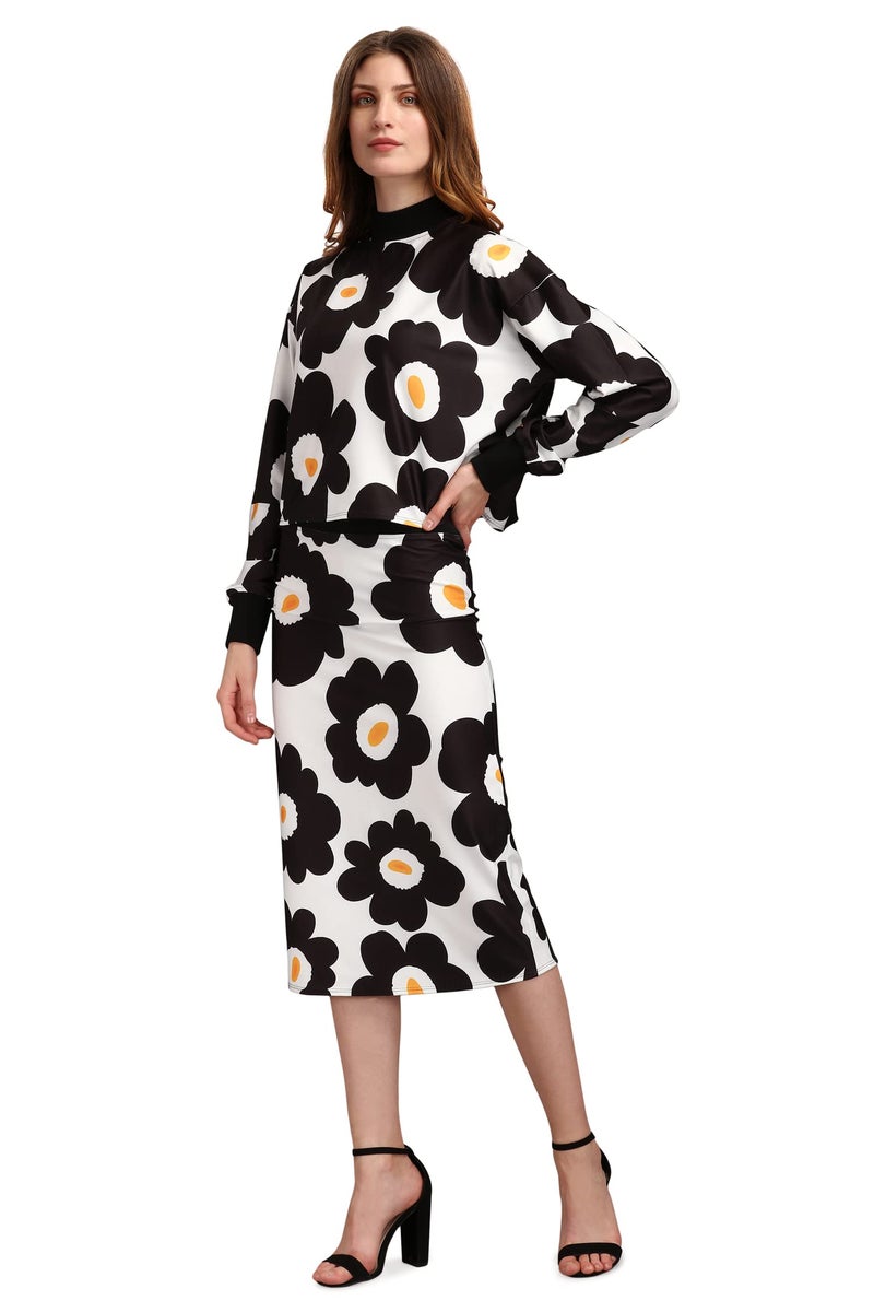 PURVAJA Women's Midi Dress (Maxi-028-Omelette-XXL_White_2XL) - Image 3