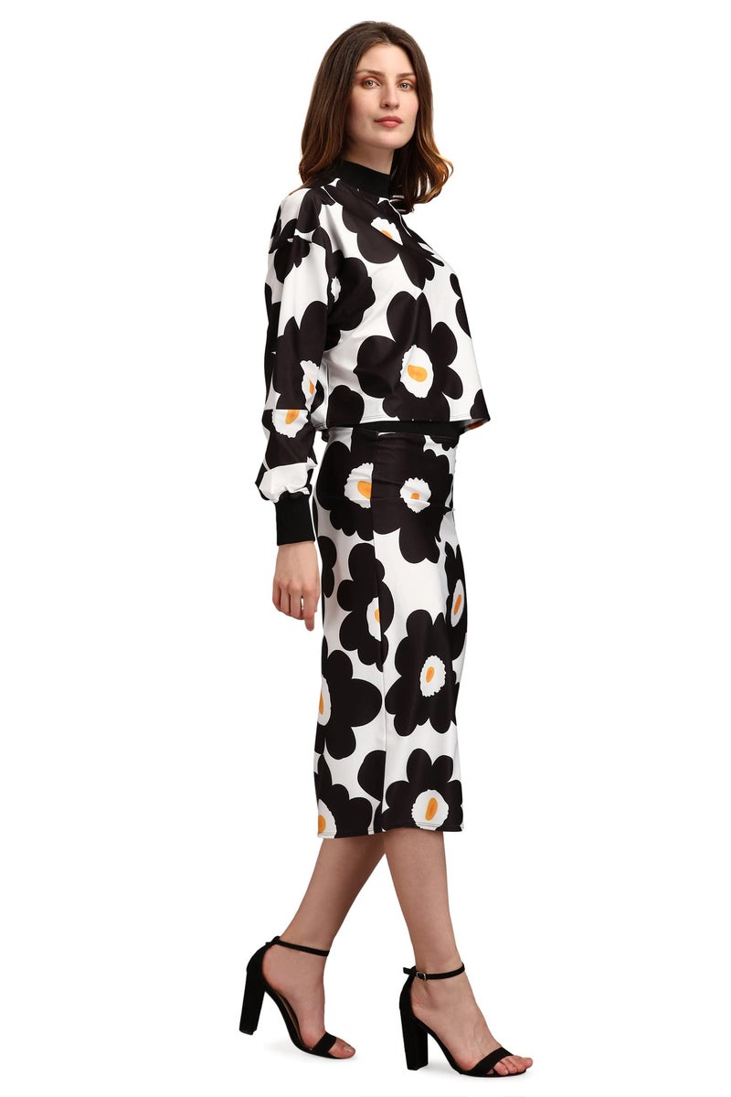 PURVAJA Women's Midi Dress (Maxi-028-Omelette-XXL_White_2XL) - Image 4