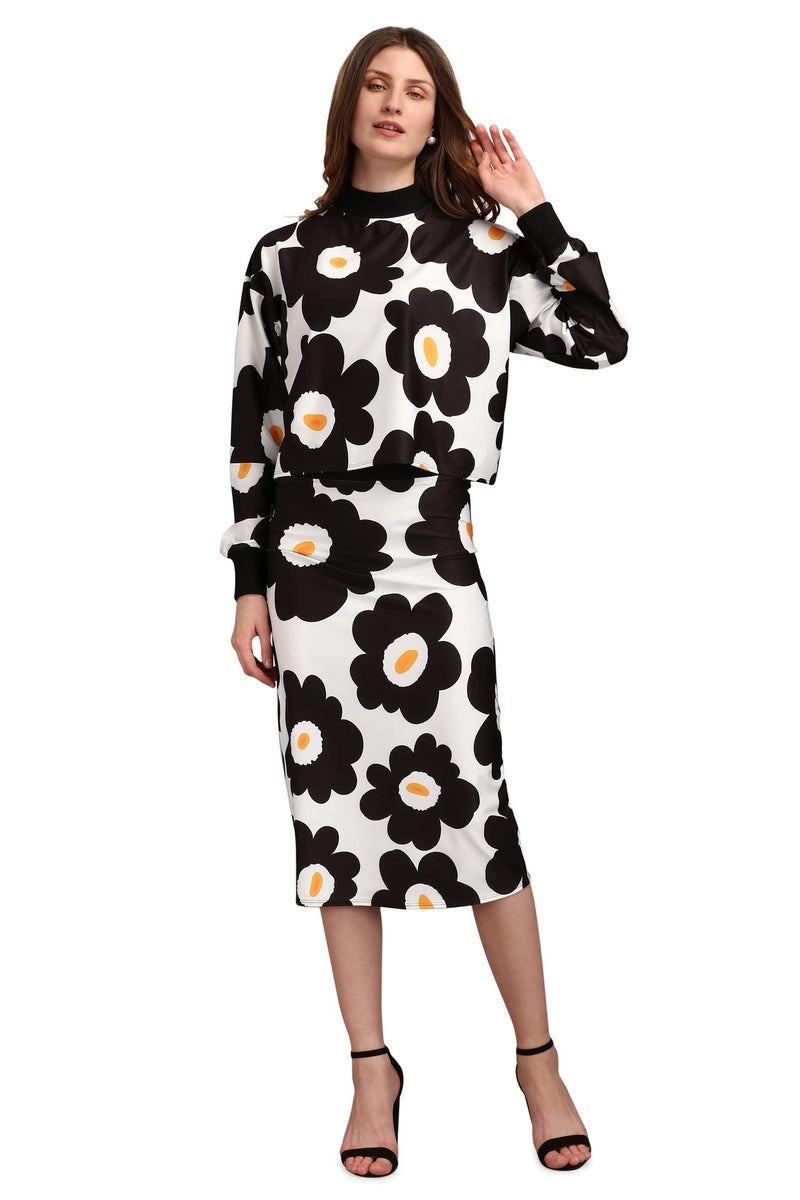 PURVAJA Women's Midi Dress (Maxi-028-Omelette-XXL_White_2XL) - Image 5