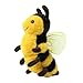 AngelGift Cute Soft Plush Realistic Honey Bee Stuffed Animals Cushion Toy Doll 6 Bumblebee Plushie Toys Best Birthday Christmas Anniversary Fiesta Party Classroom Prizes Gifts for Children Kids Baby Toys - Image 2