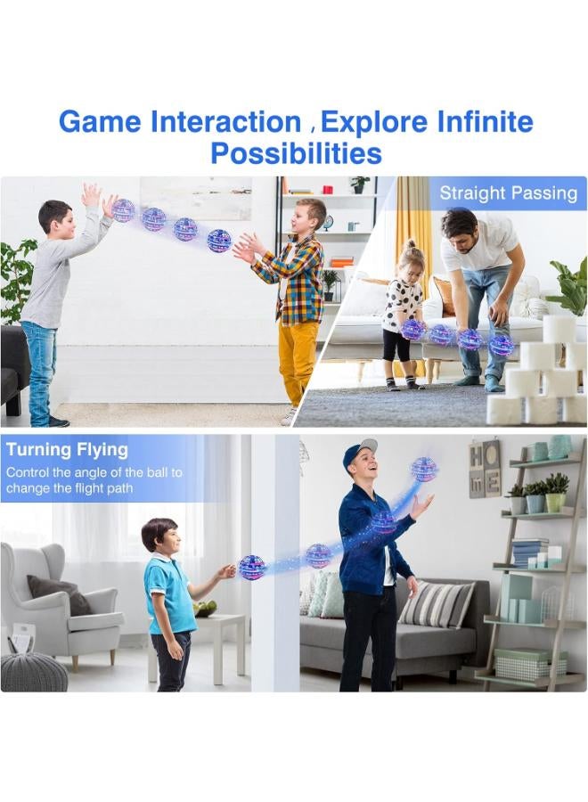 Flying Orb Ball, 2022 Upgraded Flying Ball Toy, Hand Controlled Boomerang Hover Ball, Flying Spinner with Endless Tricks, Cool Toys Gifts for 6 7 8 9 10+ Year Old Boys Girls Teens Indoor Outdoor Toys - Image 3