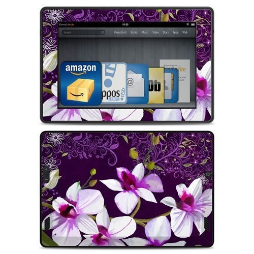 DecalGirl All New Kindle Fire HD Decal/Skin Kit, Violet Worlds (will not fit prior generation HD or HDX models) - Image 1