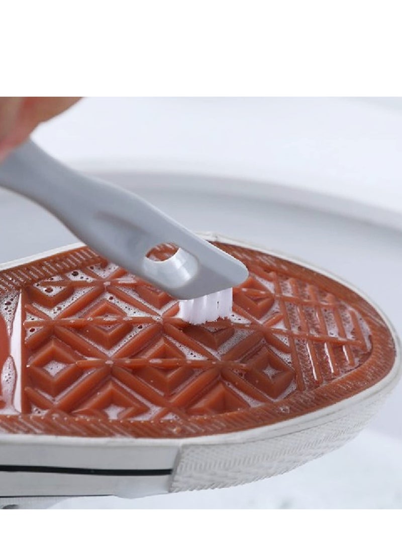 Double-Ended Shoe Washing Brush,3 Pack Professional Cleaning Brushes for Sneakers, Tennis Shoes, Floors,Get Your Shoes Looking Like New - Image 3