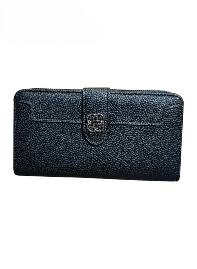 FUG CHIC - FC Wallet for Women | Clutch for Women Daily Use | Ladies Hand Purse for Women Stylish Latest | Ladies Purse for Women Latest |Gifts for Women Wallets for Women Purse | Gift for Girls. (Black) - Image 1