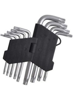 Generic Stainless Steel Tork Set (9 Pieces)  - Image 2