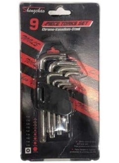 Generic Stainless Steel Tork Set (9 Pieces)  - Image 3