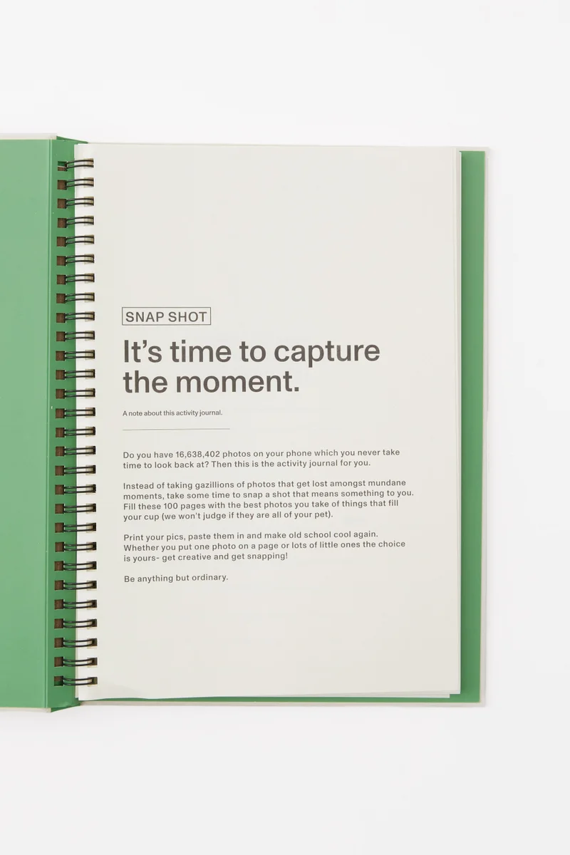 Typo B5 Activity Journal