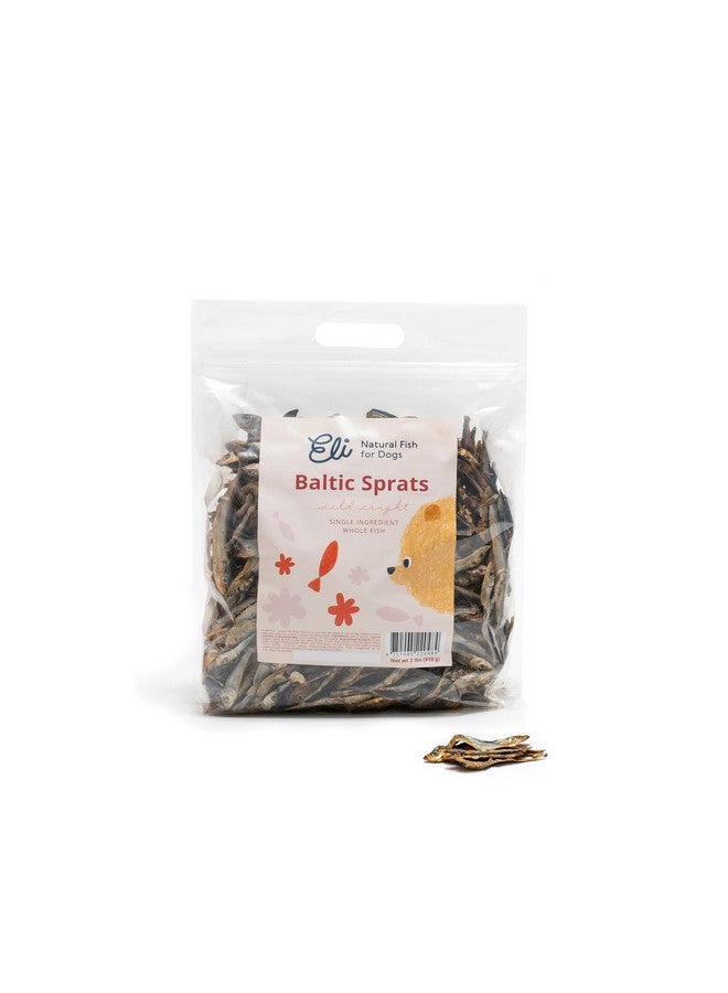Eli Baltic Sprats 2 lb - Naturals Bulk Dog Treats, Rich in Protein & Omega 3, Grain Free Dog Treats, Single Ingredient Dog Treats, Hypoallergenic, Gluten Free, Training Treats for Dogs, Fish for Dogs - Image 2