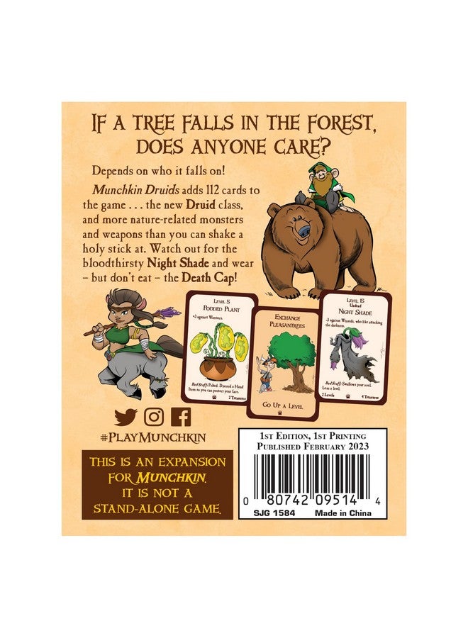 ستيف جاكسون جيمز ألعاب ستيف جاكسون Munchkin Druids - Image 2