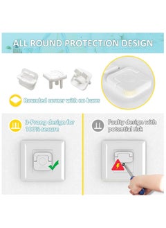 Baby Proofing Outlet Covers (60 Pack) Electric Outlet Pulg Covers For Baby Safety Socket Cover Protector Cap To Prevent Your Child From Power Shock Hazard - pzsku/ZC9E80121F9734F98BC29Z/45/_/1710398435/30f8706c-0007-4f08-b7bb-6ce90aad411c