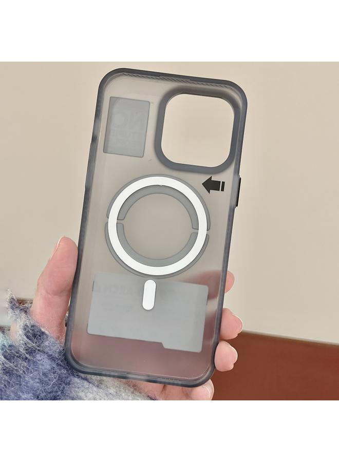 Zaboon Case For iPhone 13 Double-Layer Frosted IMD MagSafe Phone Case - Image 4