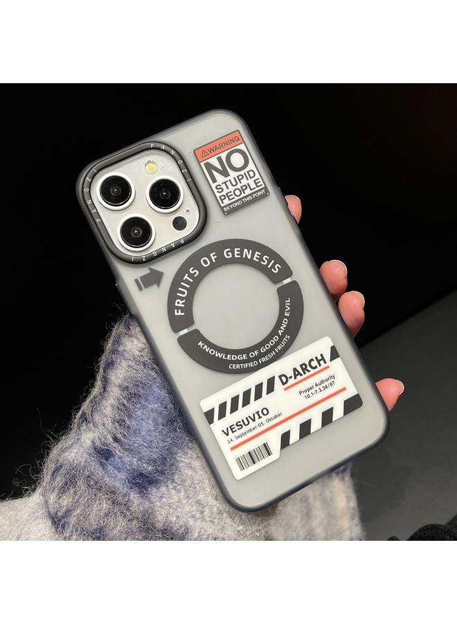 Zaboon Case For iPhone 13 Double-Layer Frosted IMD MagSafe Phone Case - Image 5