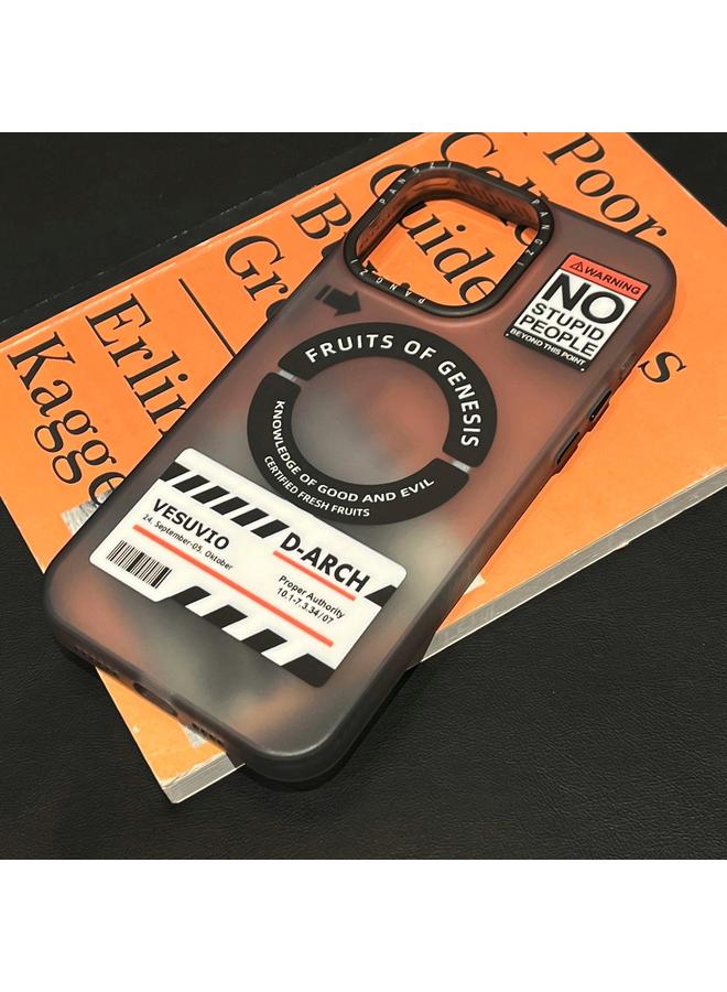 Zaboon Case For iPhone 13 Double-Layer Frosted IMD MagSafe Phone Case - Image 3