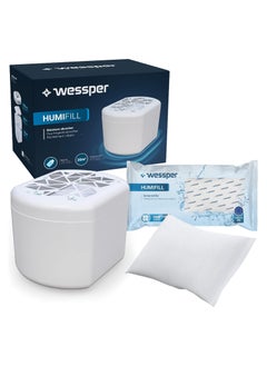 Wessper Wessper Dehumidifier Moisture Stopper with 1 x 250 g Refill Bag Granules  - Image 1