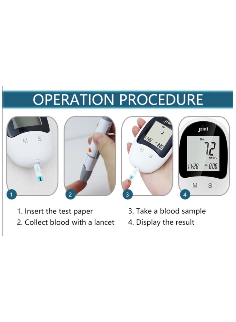 JZIKI Blood Glucose Monitor JZK 202 - Image 5