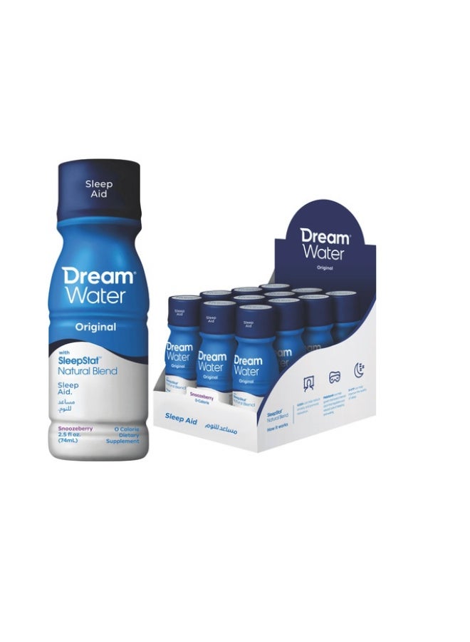Dream Water Pack Of 12 Dream Water Melatonin 5 mg 74 ml Liquid - Image 2