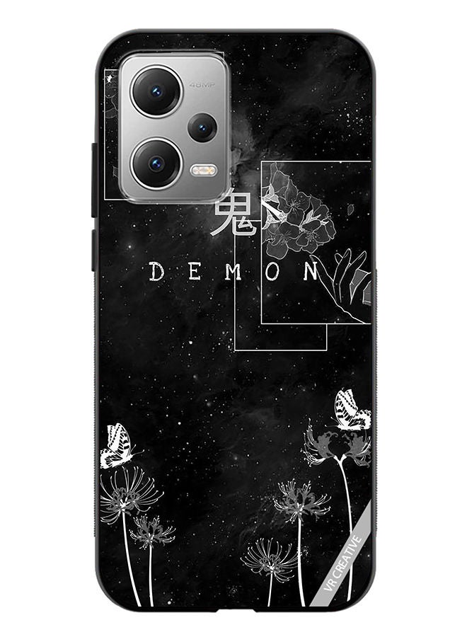 VR CREATIVE Protective Case Cover For Xiaomi Redmi Note 12 Demon Design Multicolour - Image 1