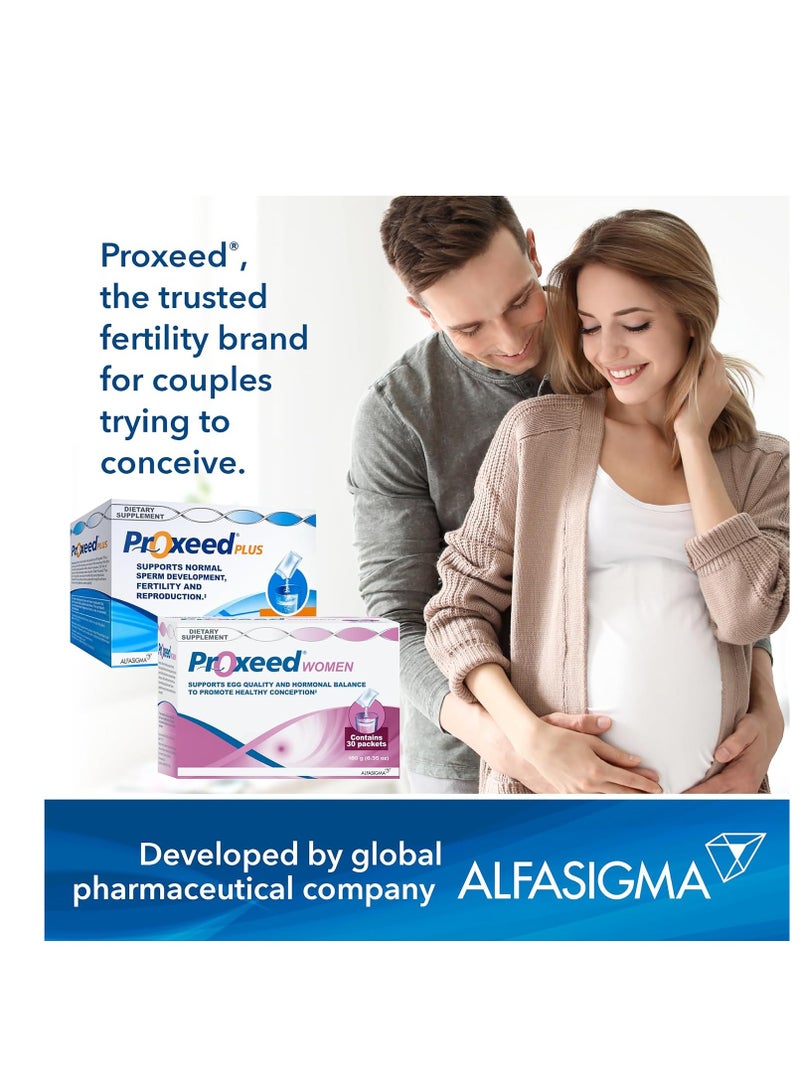 ProXeed Plus Male Fertility Supplement Lemon Flavor 30 Packets 30 Servings - Image 3