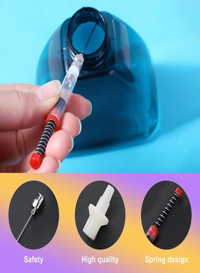 ZeriLion 5 Pack Blunt Multi-Use Ink Syringe, Glue Syringe for Woodworking, Rhinestones, Resin, Paint, Oil - Industrial Grade Prop - Image 3