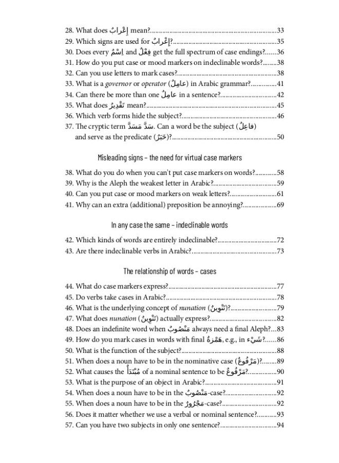 Arabic for Nerds 2: A Grammar Compendium - 450 Questions about Arabic Grammar - Image 4