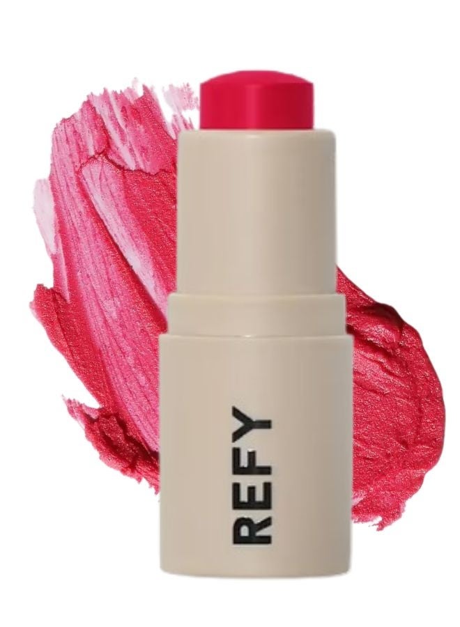 REFY Lip Blush – Guava | Vibrant Fresh Fuchsia Pink, Soft-Blur Hydrating Tint, 0.16 oz / 4.7 g - Image 1