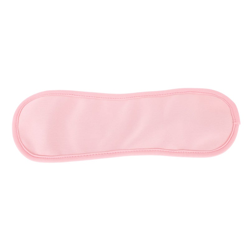 Soft Reusable Castor Oil Pack Sleep Neck Soreness Relief Compress Castor Oil Wrap for Thyroid Nodules Pink - Image 1