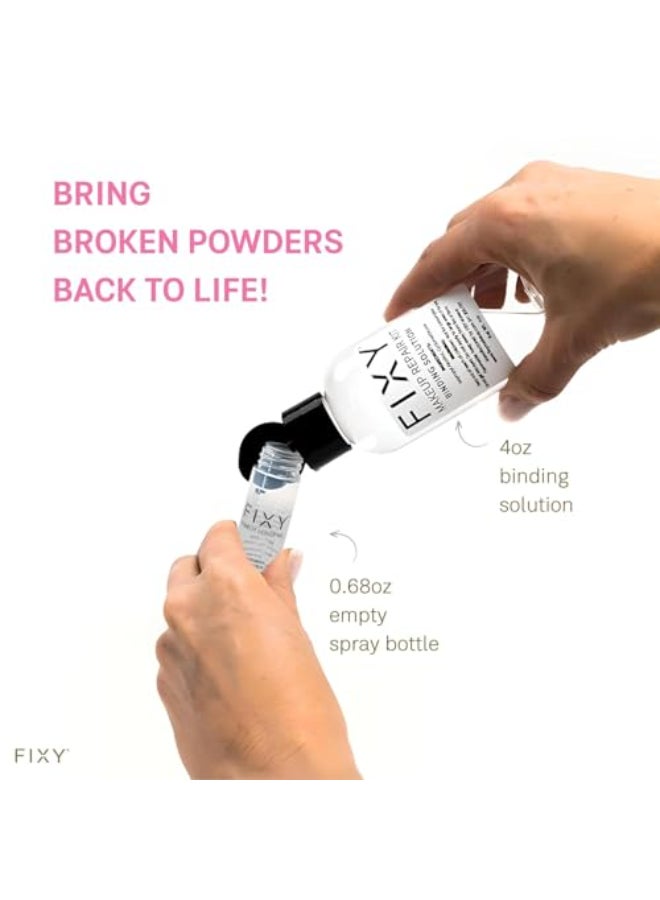 FIXY Makeup Repair Spray 4oz Solution to Restore Pressed Powders Eyeshadow Blush Bronzer Highlighter Vegan FragranceFree ParabenFree Ideal for Makeup Artists EcoConscious Beauty - Image 4