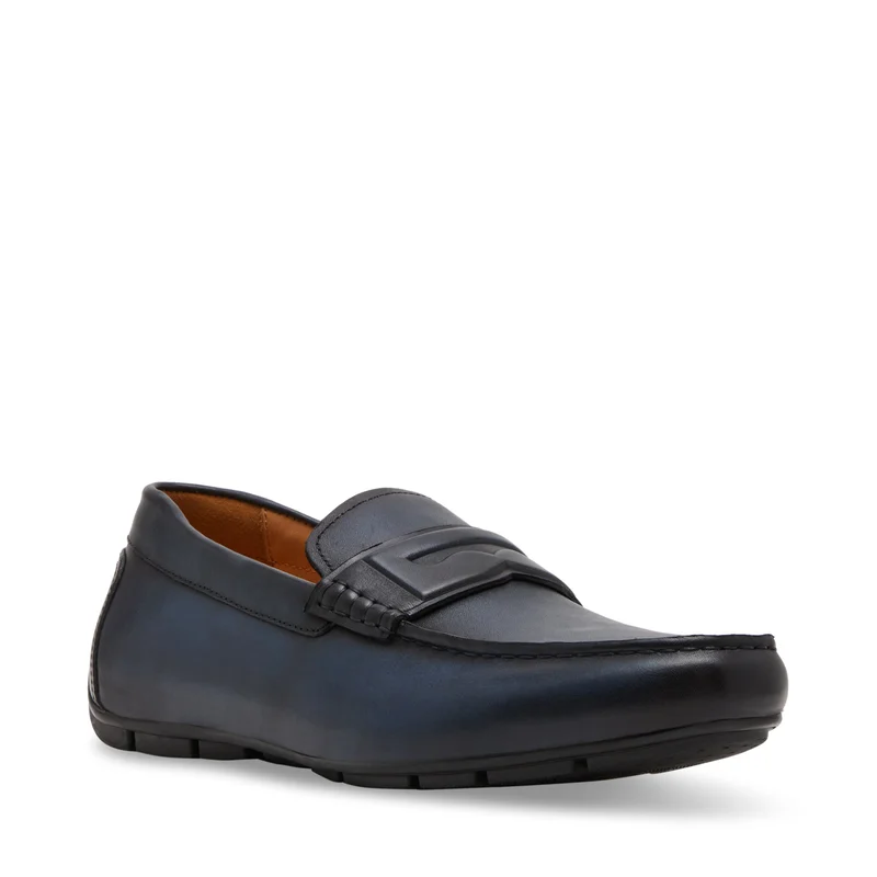ستيف مادن Shea Navy Blue Men's Casual Shoes