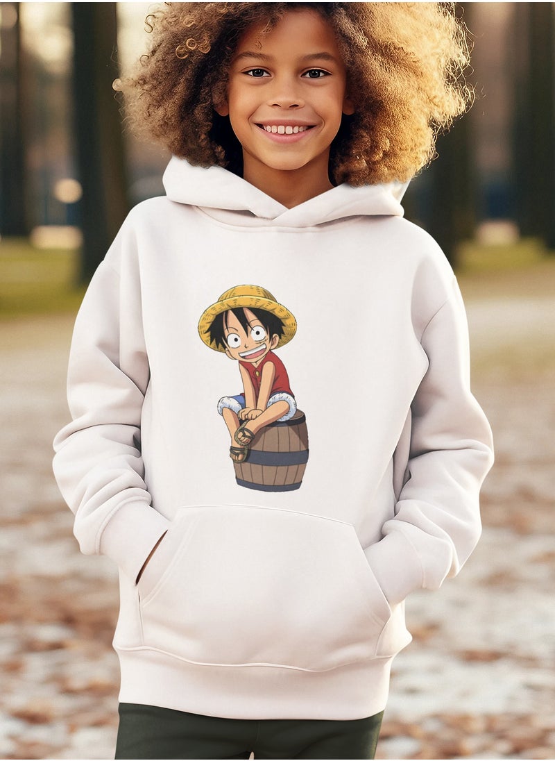 ZOOM 'One piece' White Hoodie 