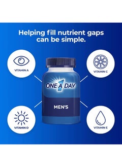 ONE A DAY Men’S Multivitamin Gummies, Multivitamin For Men With Vitamin A, C, D, E, Calcium & More To Support Healthy Muscle Function, Gummies, 230 Count  - Image 3