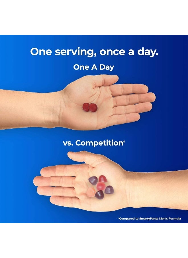 ONE A DAY - Men’S Multivitamin Gummies, Multivitamin For Men With Vitamin A, C, D, E, Calcium & More To Support Healthy Muscle Function, Gummies, 230 Count - Image 1